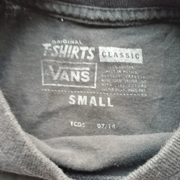 Vintage Vans Off the wall classic logo cotton tshirt - Picture 8 of 11
